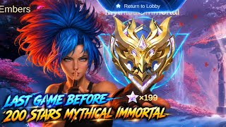 Last Game Before 200 Stars Mythical Immortal Before Season 41 Ends?! (But They Countered My Karina!) screenshot 1