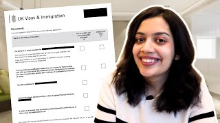 UK Student Visa Document Checklist 2025: Application + Appointment | Aarati Kulkarni screenshot 4