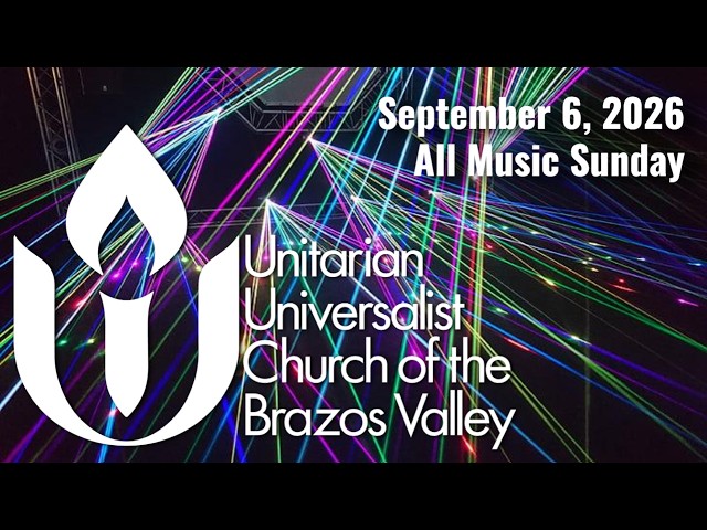 9/6/26 Sunday Service - "All Music Sunday" by Rev. Kiya Heartwood