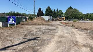 Surface grading by Turtle Pond Road Tue Aug 25, 2020