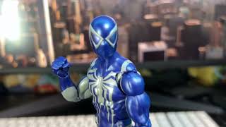 Marvel Legends Spiderman 2 Peter Parker Anti Venom Suit Close Look