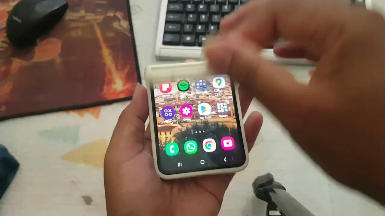 Samsung Galaxy Z Flip 5 Tips How to Show physical keyboard Shortcuts