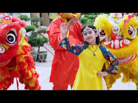 Video Múa Lân Ông Địa - Nhạc Tết Thiếu Nhi Sôi Động Hay Nhất... - youtube