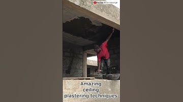Building in Ghana amazing ceiling plastering #construction #ghanagovernmentbuildings #concretedesign