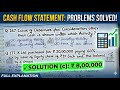 Top MCQs of CASH FLOW STATEMENT | with Adjustments | | uksssc | @accountsdecoder