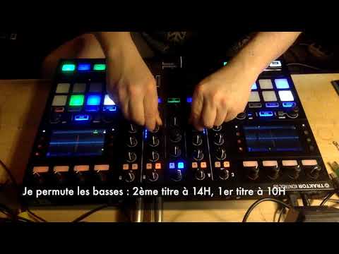 Tuto 2 enchainement faders et permutation des basses