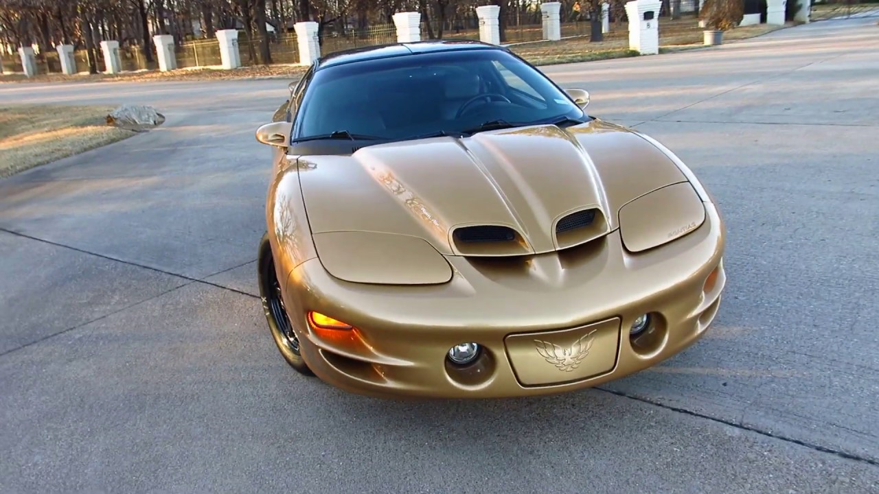 Trans-Am WS6, lots of excellent performance upgrades - YouTube