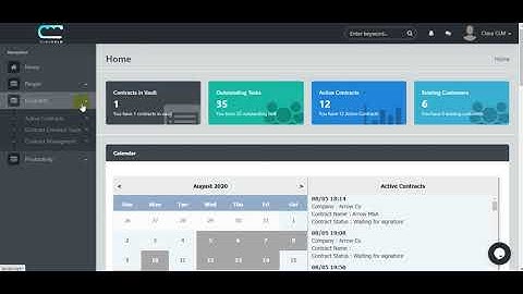 How To Sign Contract From Contract Dashboard
