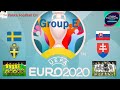 【ウイイレシュミレーション】EURO2020　Group E　スウェーデン代表vsスロバキア代表
