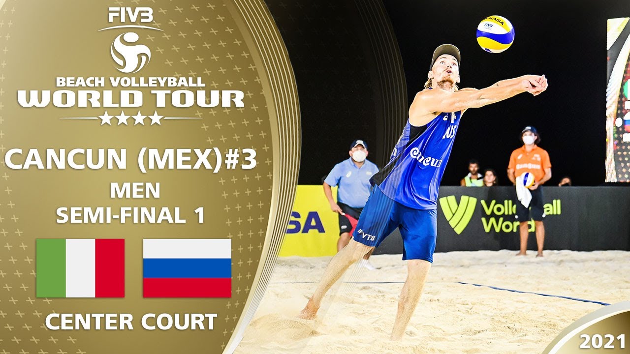 Carambula/Rossi vs. Semenov/Leshukov - Men's SF | Full Match | 4* Cancun 2021 #3