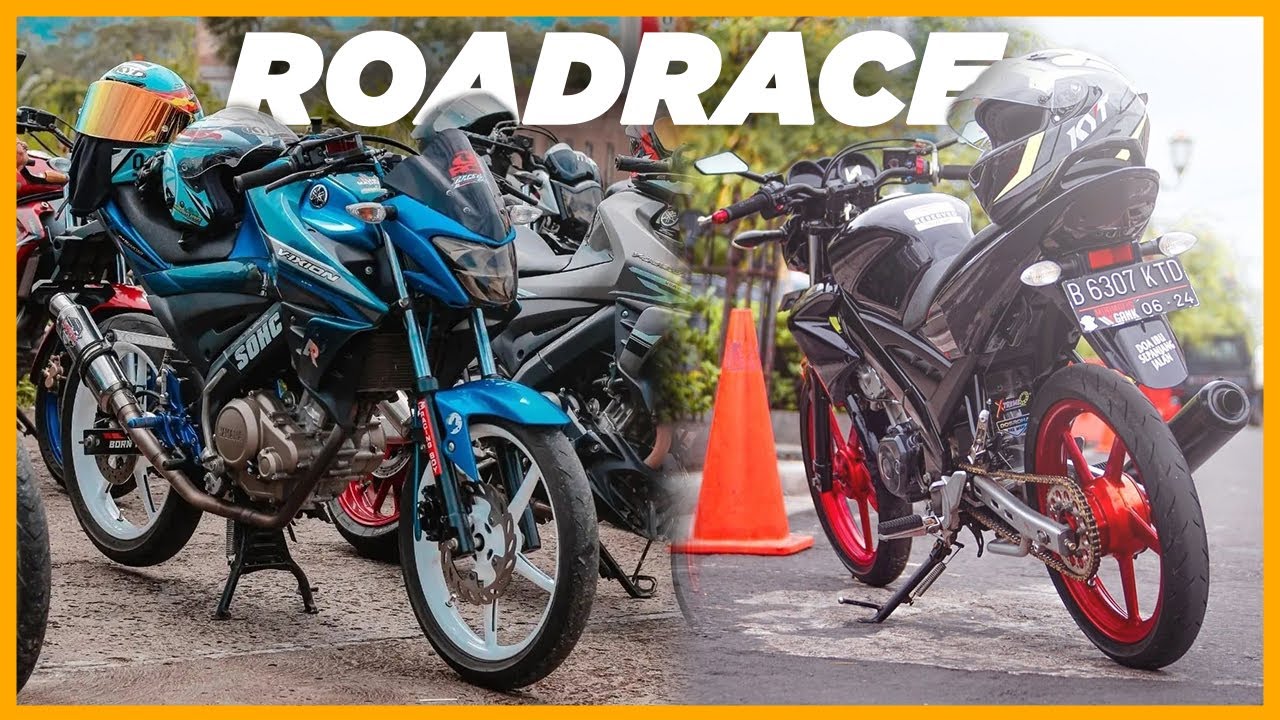 Modifikasi Vixion Road Race Look