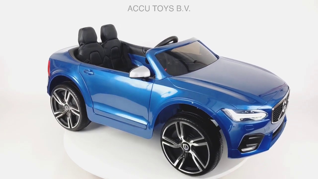 Volvo S90, elektrische kinderauto, rubberen banden, leder zitje en meer! –  Toy Plaza de speelgoed winkel van België \u0026 Nederland