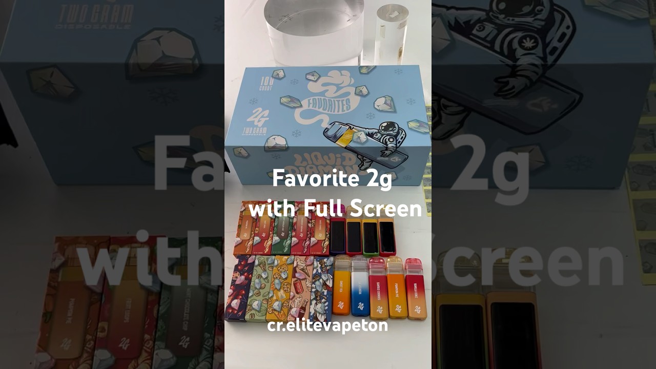 Favorite with Full Screen 2g/2 gram/2000mg/2ml Disposable Vape