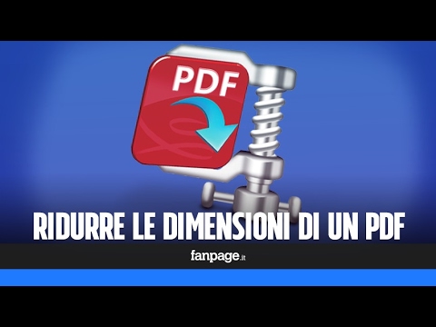 Video: Come faccio a creare un file PDF di grandi dimensioni?