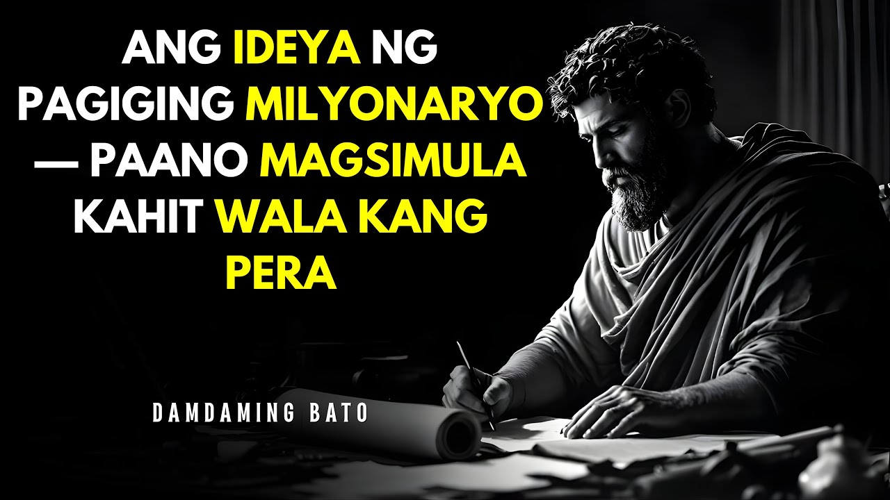 Stoic Secret: Paano Yumaman Kahit Wala Kang Pera | Stoic Philosophy