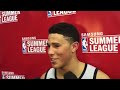 Booker after 28/8/6 SL game Suns vs Blazers