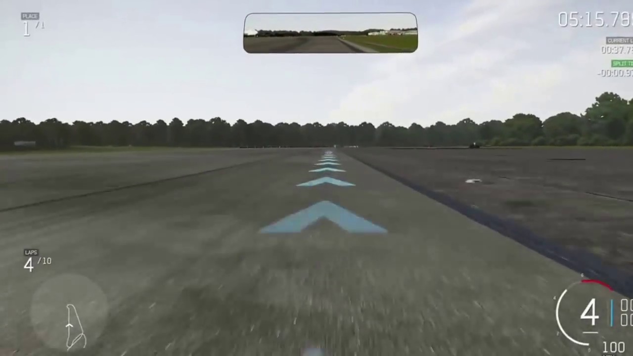 Forza Motorsport 6 Top Gear Test Track flying lap.