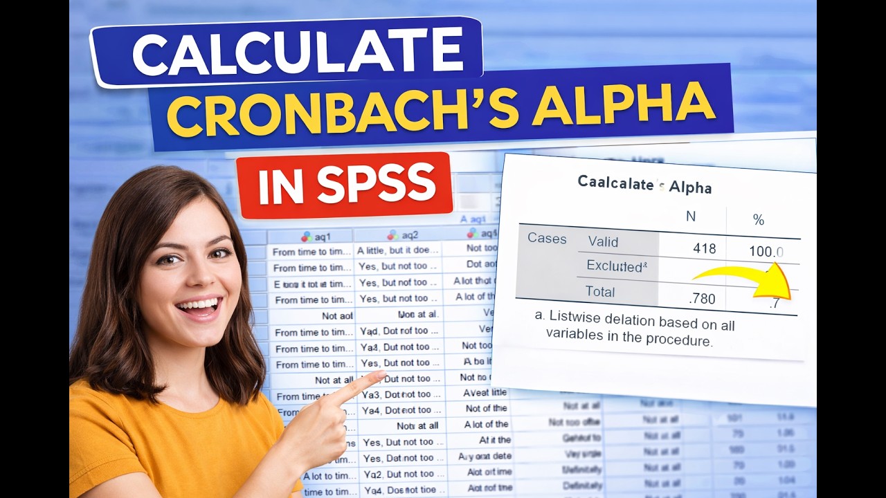 How to calculate Cronbach's alpha in SPSS/ Measurement of Internal ...