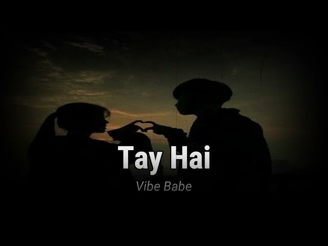 Tay Hai - Rustom | Ankit Tiwari | Slowed and Reverb | Vibe Babe class=
