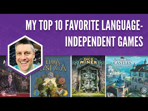 Видео: My Top 10 Favorite Language-Independent Games