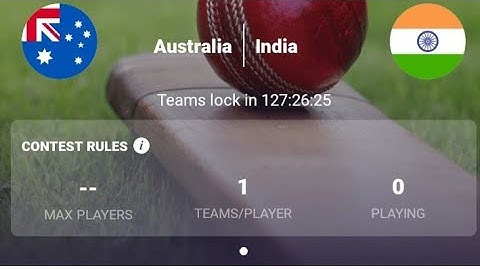 Cricplay Private Contest Code 26 Dec 2018