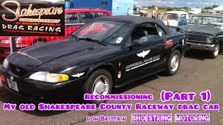Putting my bracket racing Mustang back on the road - part 1
