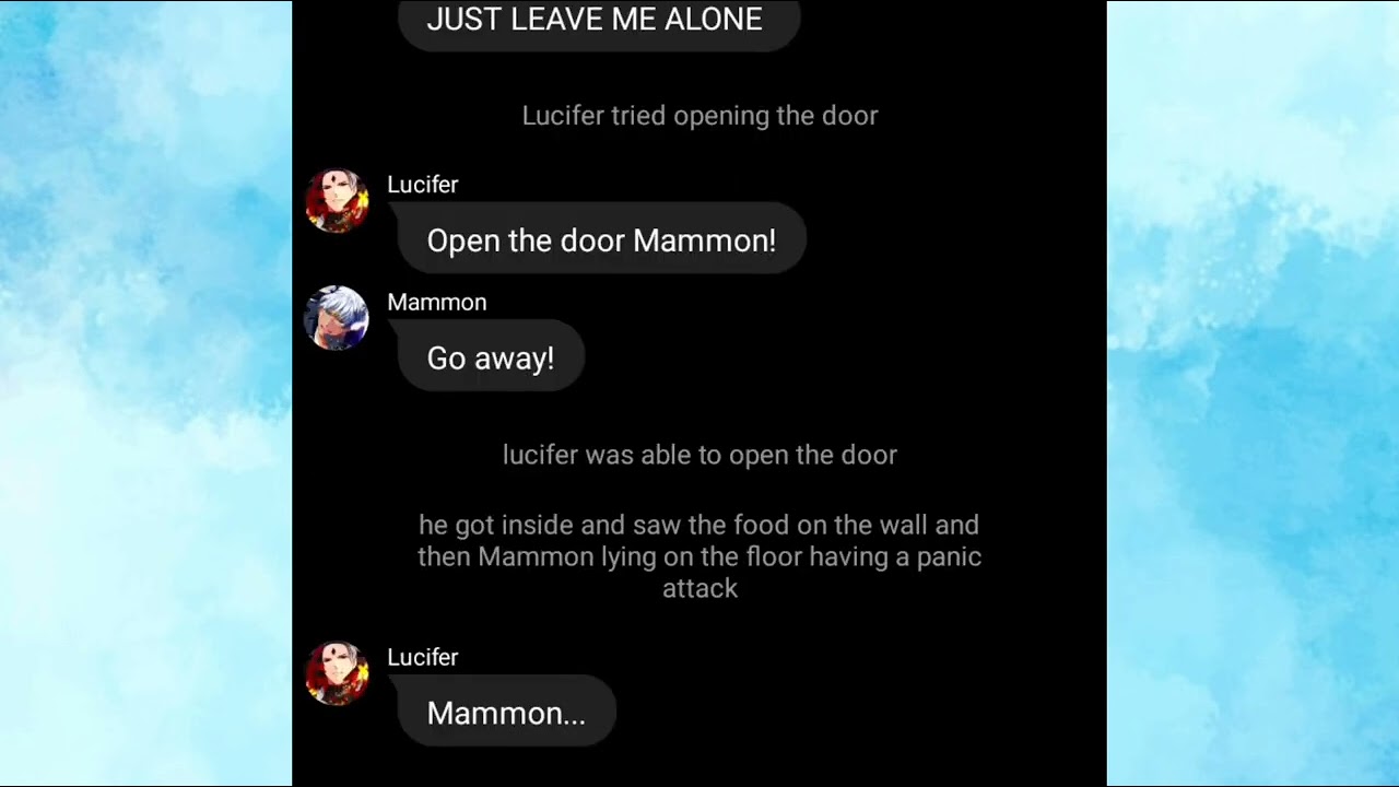 𝙼𝚊𝚖𝚖𝚘𝚗 𝚑𝚊𝚜 𝚊𝚗 𝚎𝚊𝚝𝚒𝚗𝚐 𝚍𝚒𝚜𝚘𝚛𝚍𝚎𝚛....  Obey Me! Text story ANGST