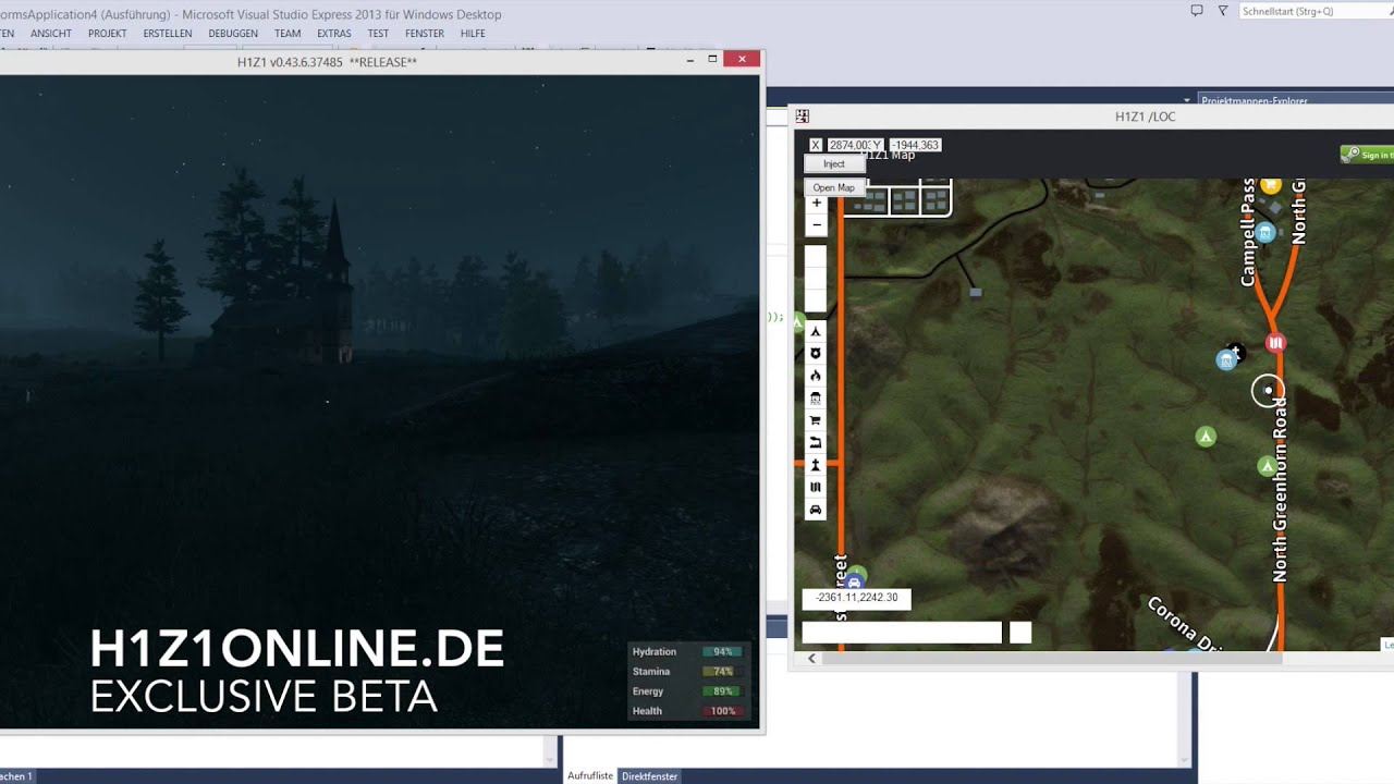 H1Z1 Realtime Map Update Tool 