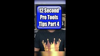 Pro Tool Tutorial Part 4 Avid Pro Tools Keyboard Shortcuts #shorts #protools #musicproduction