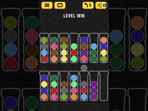 Ball Sort Puzzle】Level.1819 - YouTube