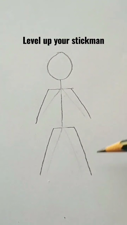 Tingkatkan level stickmanmu#anime #drawing #sketch #stickman #drawingtutorial #learntodraw