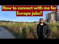How to connect with #harrysingheuropa ?