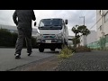 ㊗令和ニ年　三菱ふそう　キャンター　ハイキャブ　4WD　横浜本牧~大黒ふ頭　MITSUBISHI　FUSO 　　JAPAN   Mitsubishi Fuso Canter Driving Scene