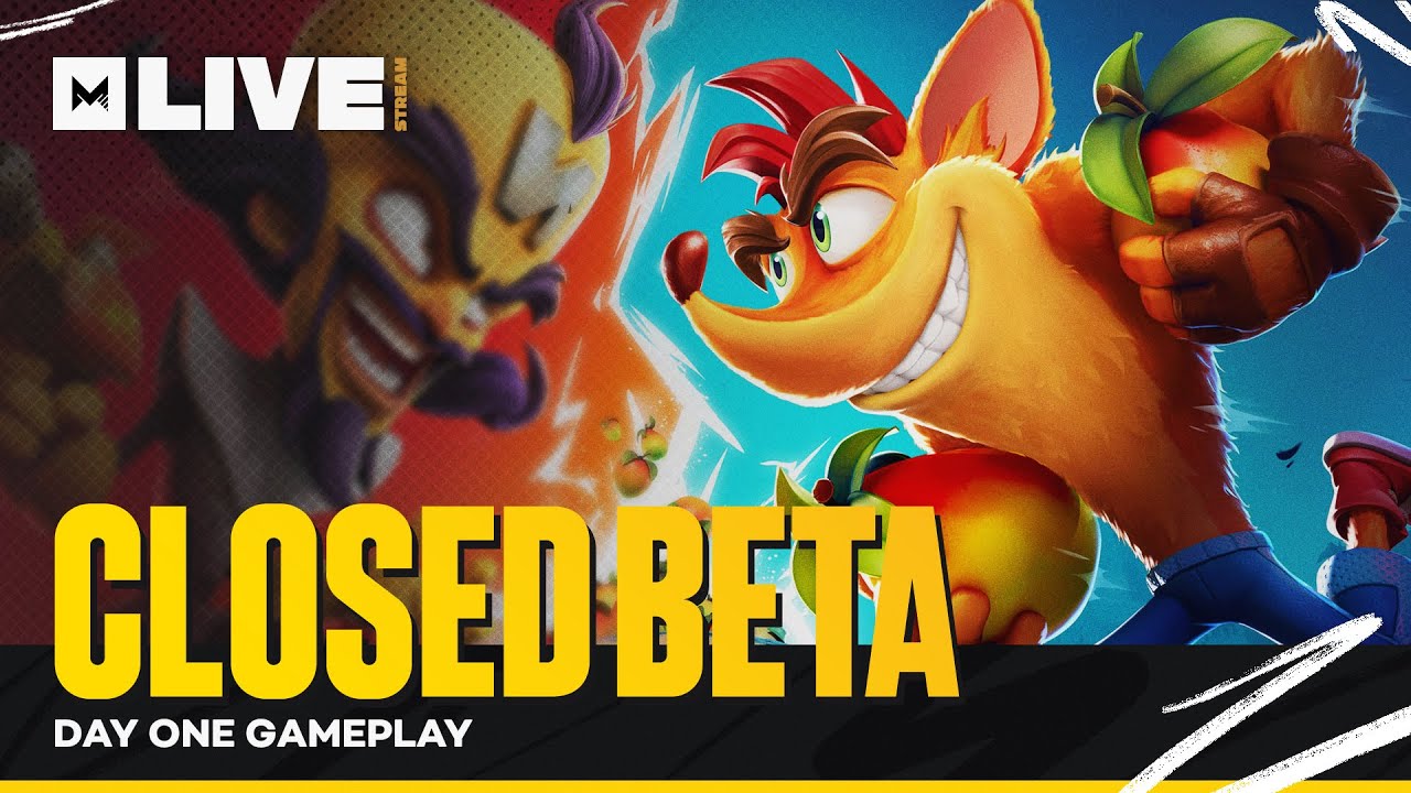 Crash Team Rumble Closed BETA Day One LIVE Crash Team Rumble Gameplay