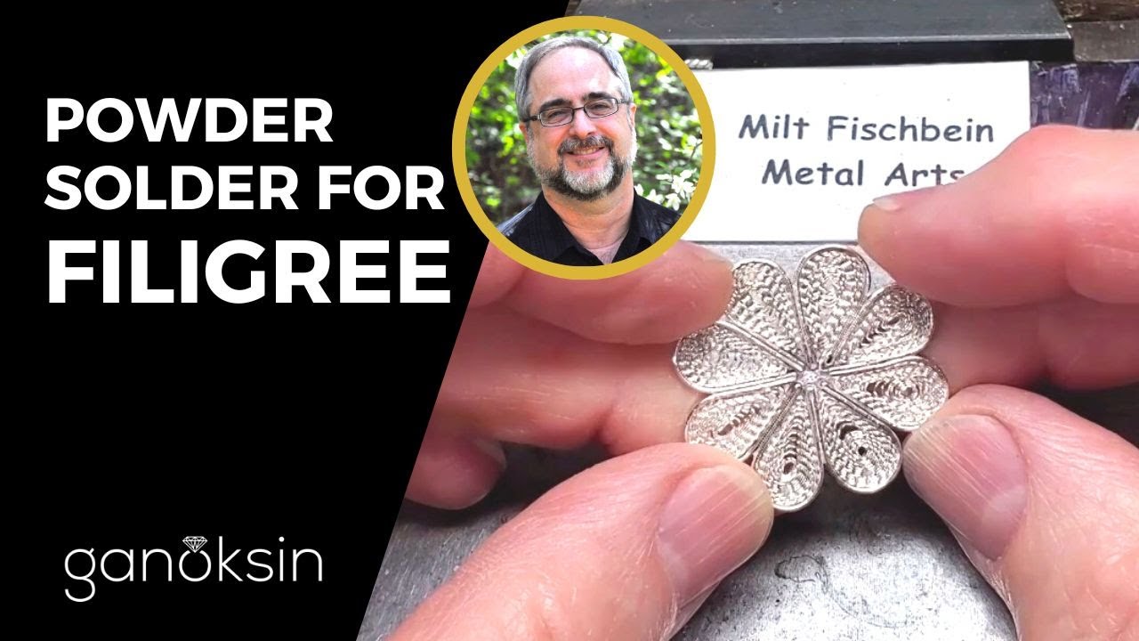 Powder Solder for Filigree Ganoksin [PREVIEW VIDEO] YouTube