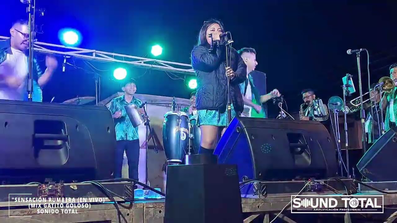 Sensación Rumbera   Gatito Goloso En Vivo Sonido Total