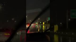 IONIQ 5 - digital side mirror 폭우 속 디지털 사이드 미러 시인성