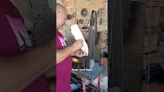 bainha artesanal simples #sobrevivência #bushcraft #dicas #facas