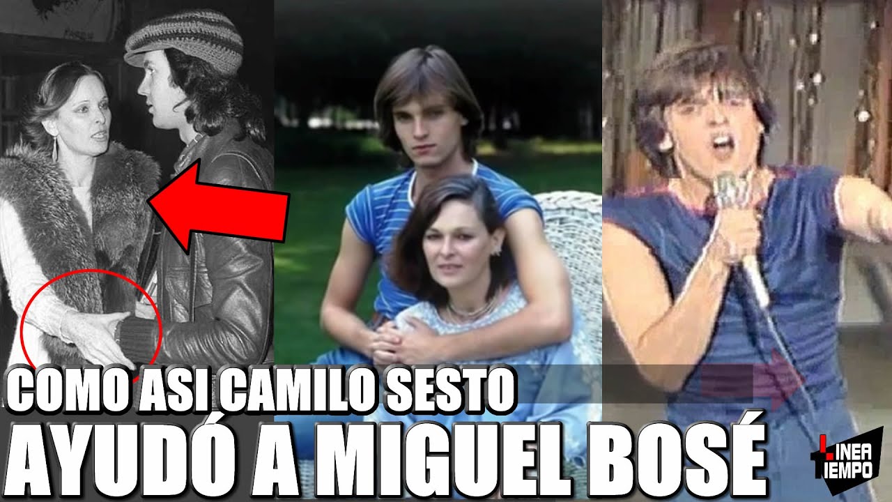 Miguel Bosé y el verdadero motivo que impulso a Camilo Sesto para ayudarlo en la música | Documental