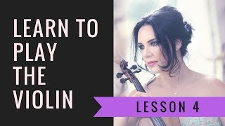 Learn the VIOLIN ONLINE | Lesson 4/30 - How and where to bow