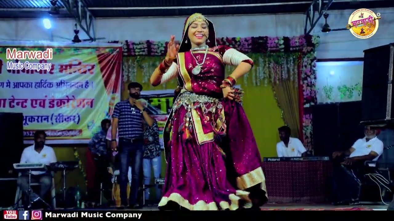 शहनाज फोगा के शुद्ध शाकाहारी डांस ने जीत लिया सबका दिल ll Sahnaz Foga ll Arsad Marwadi Live Progarm