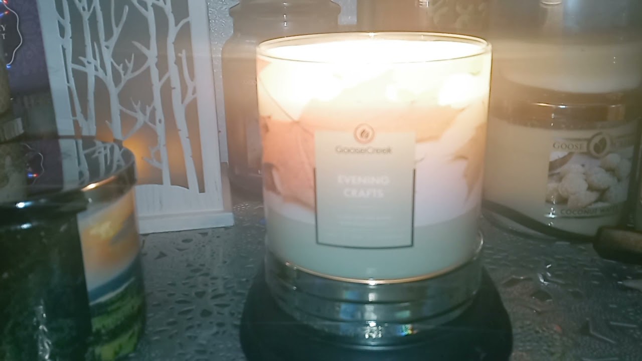 Evening Crafts🍁Goose Creek Candle Review Aug 2021