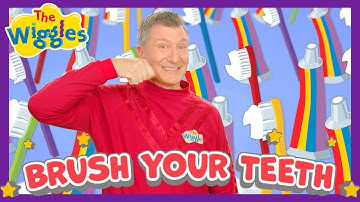 Brush Your Teeth 🪥 Kids Toothbrushing Song with The Wiggles