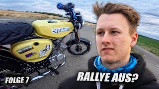 Why did the moped suddenly lock up? | Simson Street Rally - Across Germany | Episode 7