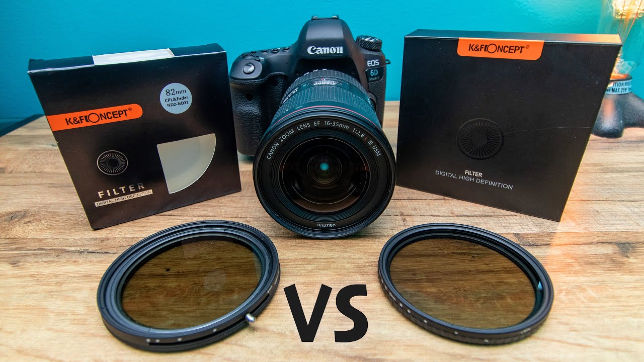 K&F Concept Variable ND2-32 vs. Variable ND w/ CPL | Unboxing & Review