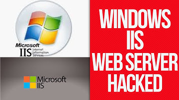 Microsoft Windows IIS web servers attacked. Windows Internet Information Services (IIS) Web Servers.