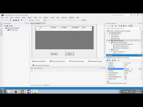Using Table Adapter