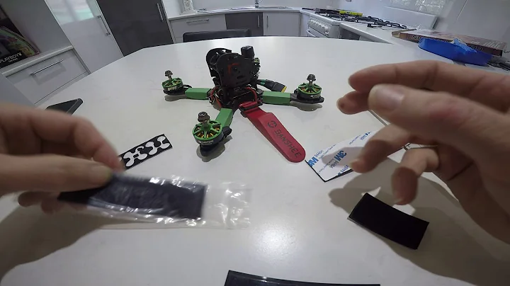 Silicone tape and motor soft mounts from atfpv. So good