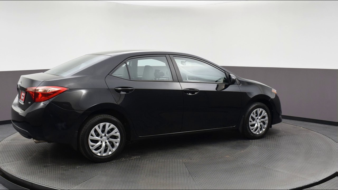2017 Black Sand Pearl Toyota Corolla 4dr Car #P11834 - YouTube