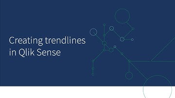 Creating trendlines in Qlik Sense - Qlik Tuesday Tips and Tricks